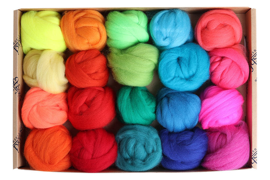 Fibre Sample Pack - Corriedale Bright