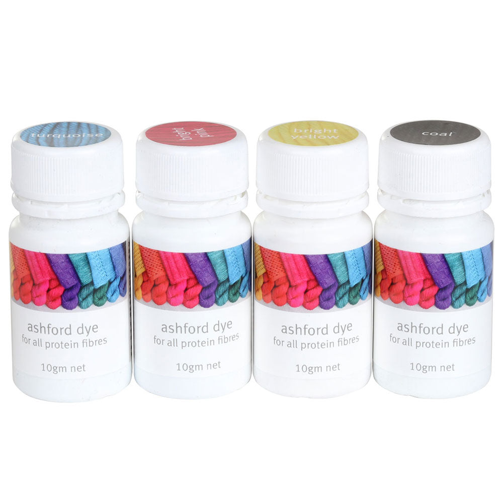 Ensemble de 4 Couleurs de Teinture Ashford